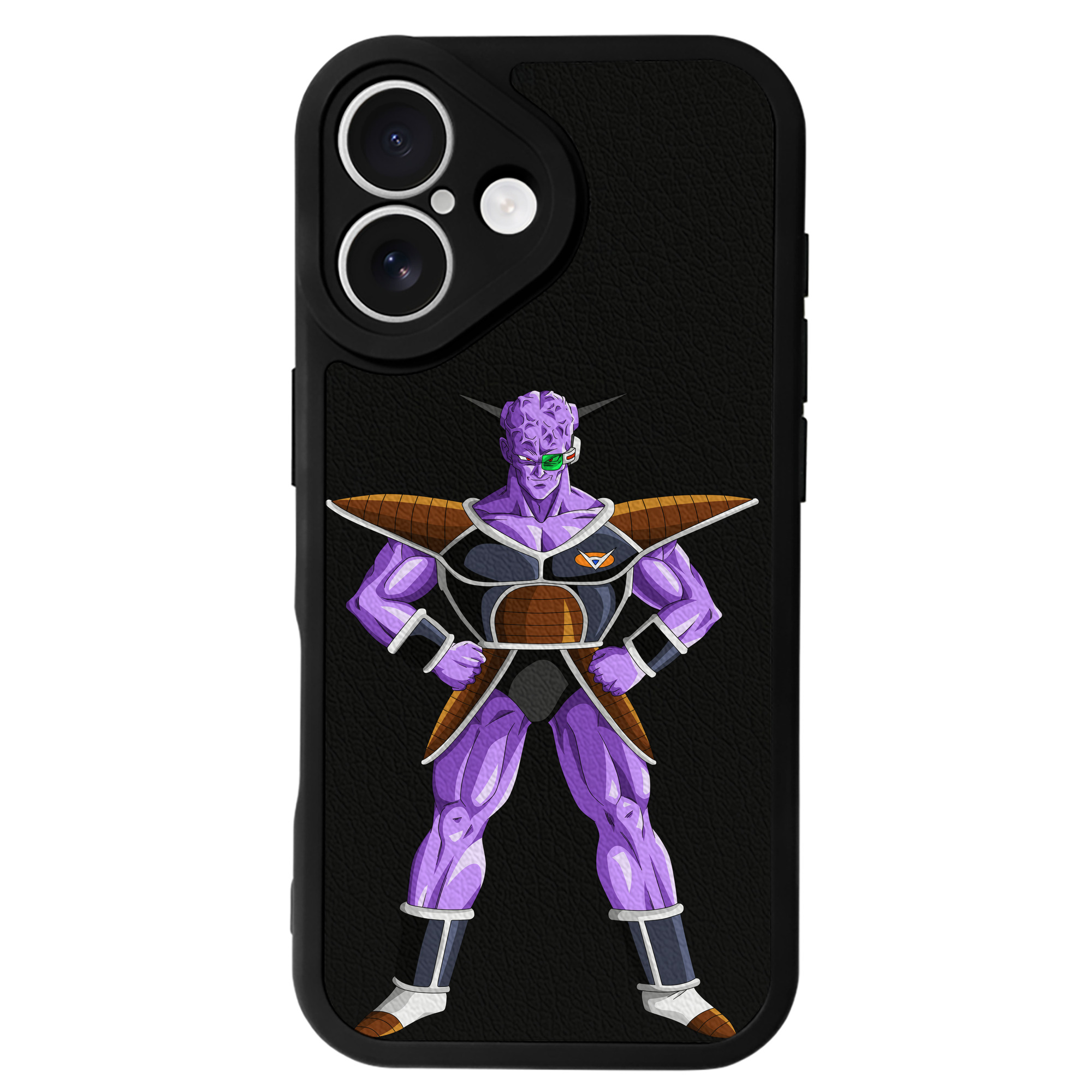（画像用） ドラゴンボール DRAGON BALL 【iPhone 16シリーズ対応】シリコンスマホケース（レザー調） 材質：シリコン